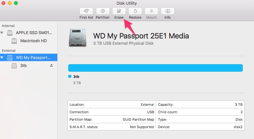 how to format my passport hard drive for mac and pc